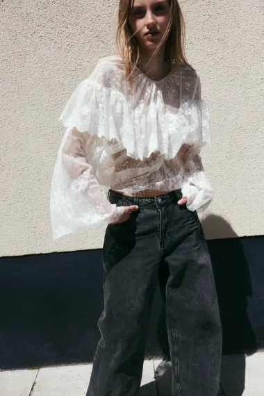 Čipkane bluze boho stila novi su omiljeni komadi