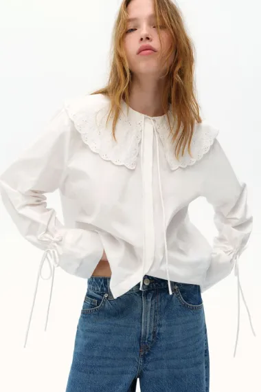 Čipkane bluze boho stila novi su omiljeni komadi