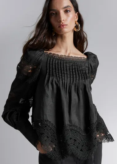 Čipkane bluze boho stila novi su omiljeni komadi