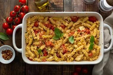 Recept za ukusnu tjesteninu s pečenom fetom