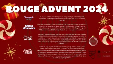 Počinje Rouge Advent! Party je u Bistrou svakog dana, a u Cityju vas čeka iznenađenje