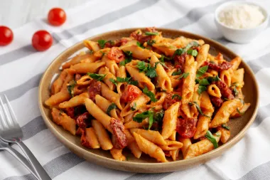 Recept za toskansku tjesteninu s mljevenim mesom i špinatom