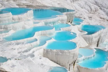 Pamukkale su prirodno čudo u Turskoj posebne tirkizne ljepote