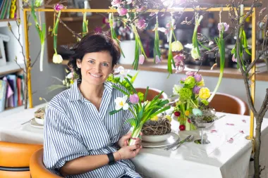 Floristica Krunoslava Ivanković otkrila je kako dekorirati najljepši uskrsni stol