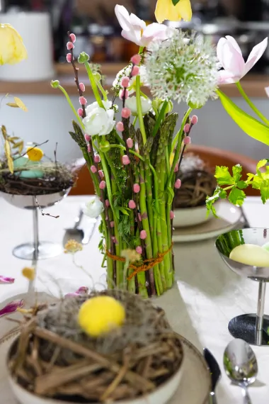 Floristica Krunoslava Ivanković otkrila je kako dekorirati najljepši uskrsni stol