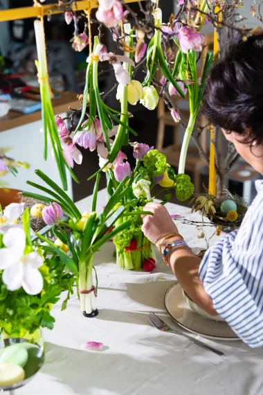Floristica Krunoslava Ivanković otkrila je kako dekorirati najljepši uskrsni stol