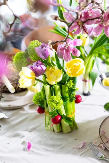 Floristica Krunoslava Ivanković otkrila je kako dekorirati najljepši uskrsni stol