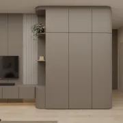 Kako urediti otvoreni prostor u kojem hodnik ulazi u dnevnu sobu?