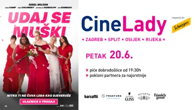 CineLady večer 20. lipnja u CineStar kinima uz hit-komediju 'Udaj se muški' – idealan izlazak za početak ljeta!