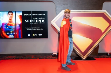 Zagrebački ScreenX otvoren uz zvjezdanu publiku i Supermana u panorami od 270 stupnjeva!