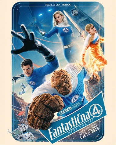 Blockbuster ljeta koji se gleda na najvećem platnu: 'Fantastična 4: prvi koraci' stigao je u kina